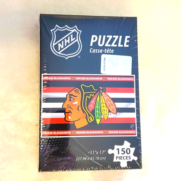 NHL Chicago Blackhawks 150 piece puzzle NIB - Picture 1 of 3